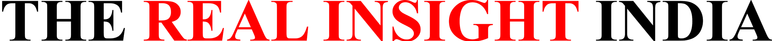 THE REAL INSIGHT INDIA